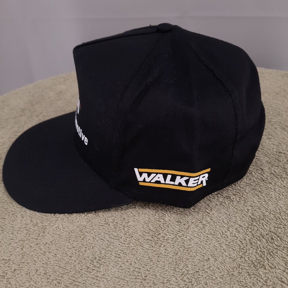 NEW Tenneco Automotive Black Snapback Hat Cap Adult Monroe Walker - Picture 2 of 8